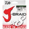 Tresse Daiwa J-Braid X8 Dark Green 300m -Magasins De Pêche En Vedette 119860 a