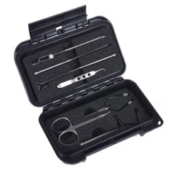 Kit Fly Tying Jmc Coffret D'outils Voyageur Pro Tyer