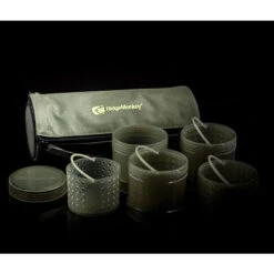 Pots à Booster Ridge Monkey Modular Hookbait Pots Green