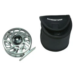 Ensemble Canne Skymount 9' Soie 4-5 + R-stream 56 Black + Soie -Magasins De Pêche En Vedette 135878 b 1