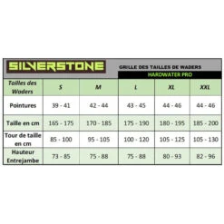 Wader Silverstone Hardwater Pro -Magasins De Pêche En Vedette 143599 h