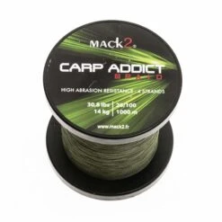 Tresse Mack2 Carp Addict 4braid 1000m Verte