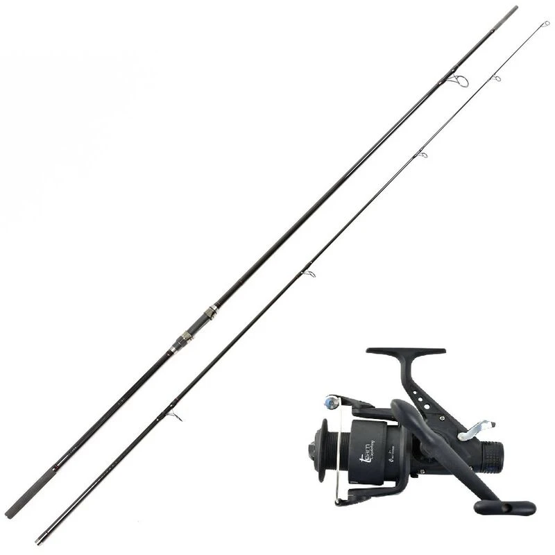 Pack Team Carpfishing Pêche Carpe 3 Cannes + 3 Moulinets Débrayables + Fourreau 4 Pack Team Carpfishing Pêche Carpe 3 Cannes + 3 Moulinets Débrayables + Fourreau - Image 2