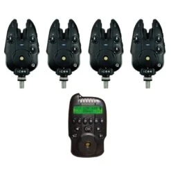 Coffret 4 Détecteurs Wolf Icon Q + Centrale Hubb