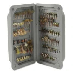 Boite à Mouche Orvis Ultralight Gris Medium -Magasins De Pêche En Vedette 156812 c