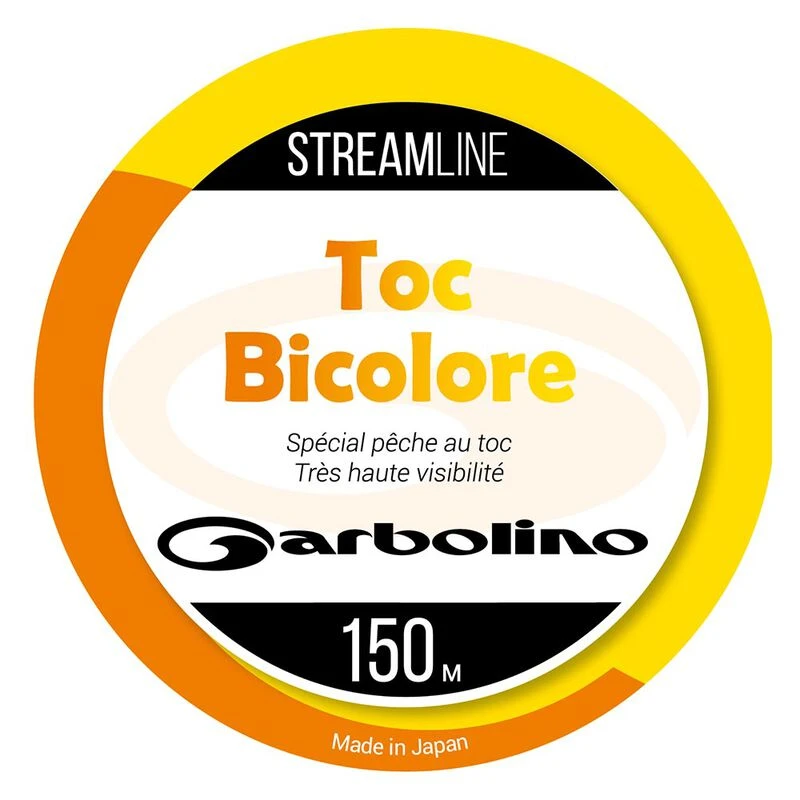 Nylon Co-polymère Bicolore Garbolino STREAMLINE TOC-MONO Orange/jaune 150m 4 Nylon Co-polymère Bicolore Garbolino STREAMLINE TOC-MONO Orange/jaune 150m - Image 2