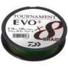 Tresse Daiwa Tournament X8 Braid EVo+ Dark Green 135m -Magasins De Pêche En Vedette 159207 a