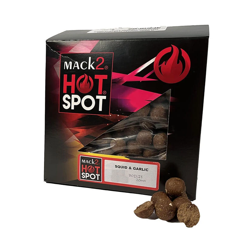 Bouillettes Carpe Mack2 Squid Garlic Boilies 1kg 3 Bouillettes Carpe Mack2 Squid Garlic Boilies 1kg