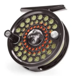 Moulinet Mouche Orvis Battenkill III Black Nickel Soie 5/7