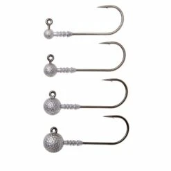 Pack 20 Tête Plombée Madcat Golf Ball Jig Head 8/0 Natural -Magasins De Pêche En Vedette 159586 b