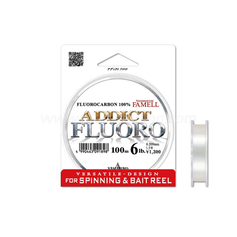 Fluorocarbone Yamatomo Addict Fluoro 100m 3 Fluorocarbone Yamatomo Addict Fluoro 100m