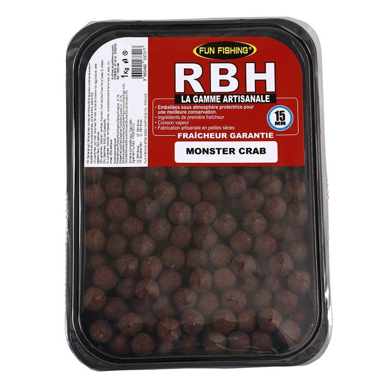 Bouillette Fun Fishing RBH Boilies Monster Crab 800g 3 Bouillette Fun Fishing RBH Boilies Monster Crab 800g