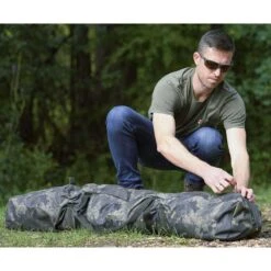 Biwy Solar Camo Compact Spider Shelter -Magasins De Pêche En Vedette 204924 h