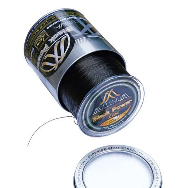 Nylon Carpe Leon Hoogendijk Millenium Black Power Noir 1000m 3 Nylon Carpe Leon Hoogendijk Millenium Black Power Noir 1000m