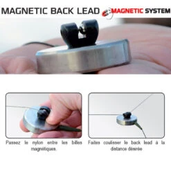 Back Lead Carpe Fun Fishing Magnetic Inox 90g -Magasins De Pêche En Vedette 46993 c