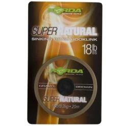 Tresse à Bas De Ligne Carpe Korda Super Natural 25lbs -Magasins De Pêche En Vedette 48971 e