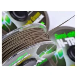 Tresse à Bas De Ligne Carpe Korda N-trap Semi -stiff Green 20m