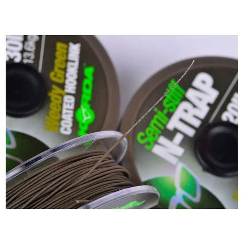 Tresse à Bas De Ligne Carpe Korda N-trap Semi -stiff Green 20m 7 Tresse à Bas De Ligne Carpe Korda N-trap Semi -stiff Green 20m - Image 5