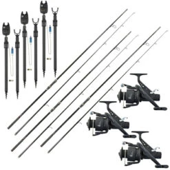 PACK 3 Combo Dark Water NG 12'3 Lbs + Piques + Détecteurs