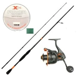 Pack Master Lures 2m10 5-20G +Strike 1 1000 FX + Tresse 0.12MM