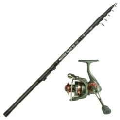 Ensemble Truite Canne Master Trout Fe 4.10m + Moulinet Evok 2000